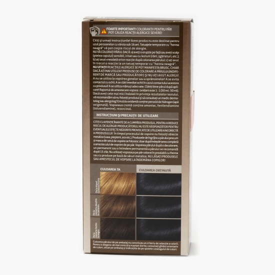 Vopsea permanentă pentru păr Expert Hempstyle 1.9 Negru albastru 100ml