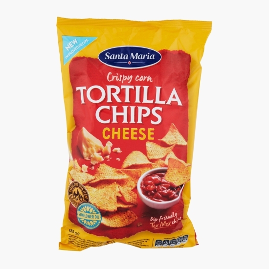 Tortilla chips cu brânză 185g