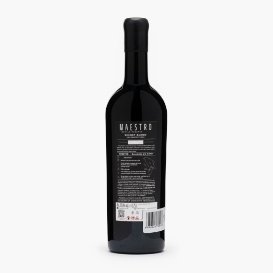 Vin roșu demisec Secret Blend Reserve, 15%, 0.75l