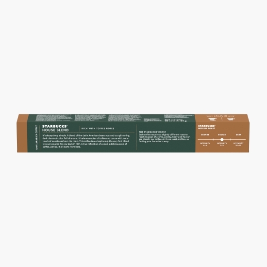 House Blend Lungo, 10 băuturi, 57g capsule cafea