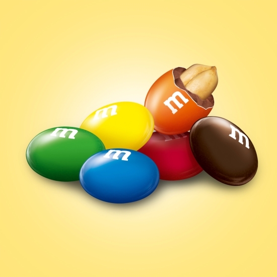 M&M'S - Arahide învelite în ciocolată cu lapte 45g