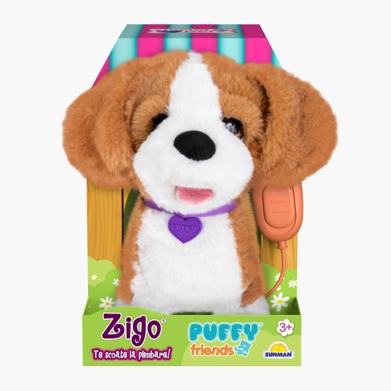 Jucărie de pluș interactivă cățelușul Beagle, +3 ani