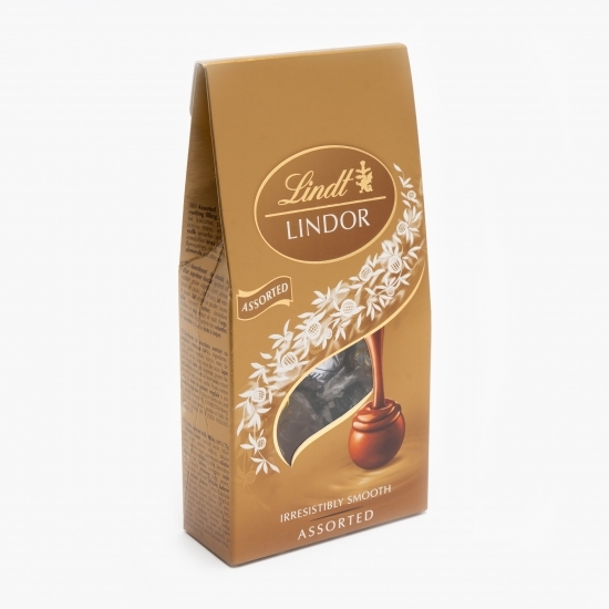 Bomboane de ciocolată asortate cu umplutură cremoasă 75g