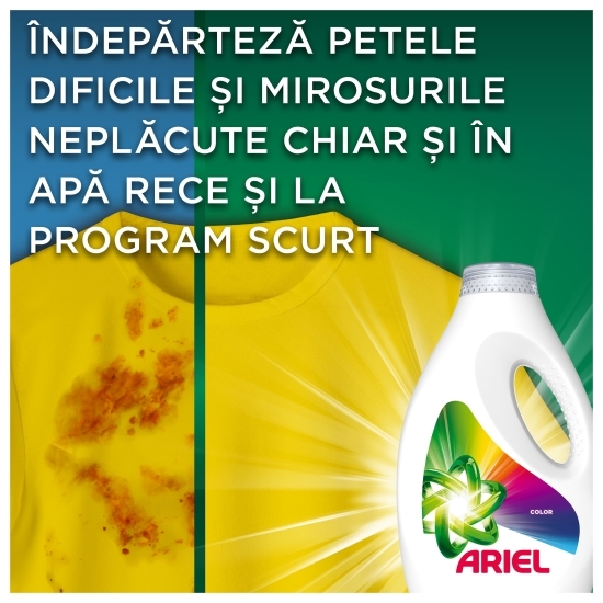 Detergent de rufe lichid Color, 80 spălări, 3.6l