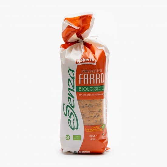 Pâine feliată eco cu făină de grâu spelta 400g