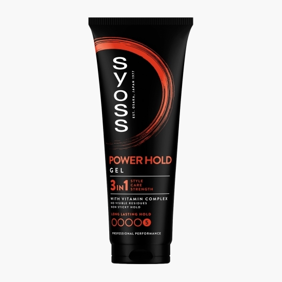 Gel de păr Power Hold Extreme pentru fixare foarte puternică 250ml