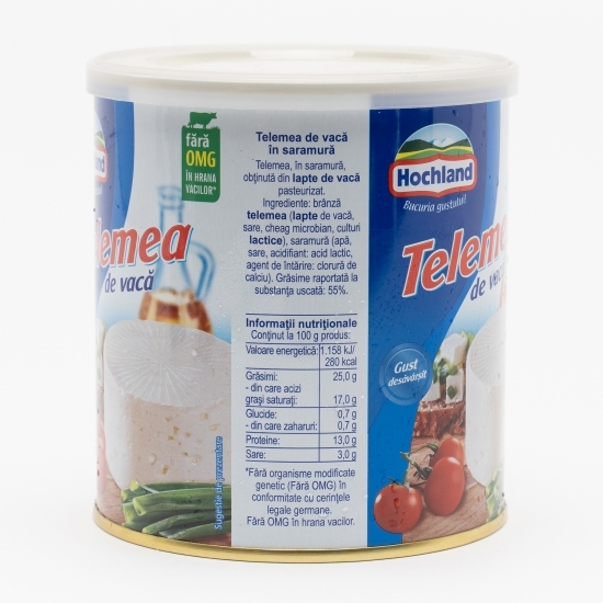 Telemea de vacă în saramură 500g 