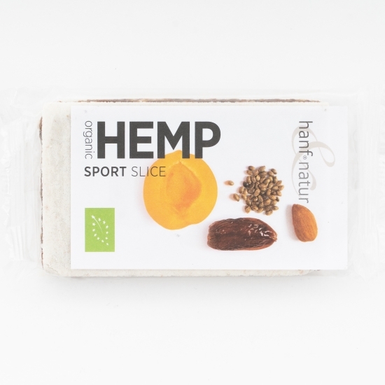 Baton sport cu semințe de cânepă eco 40g