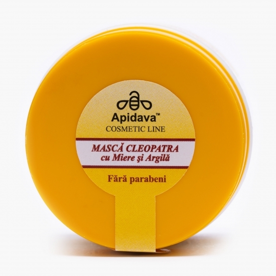 Mască nutritivă de față Cleopatra cu miere, argilă și lăptișor de matcă 50ml