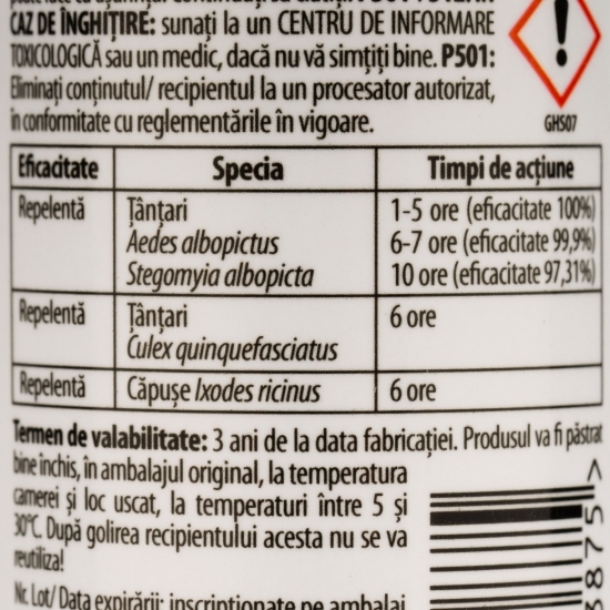 Spray antițânțari și căpușe 100ml