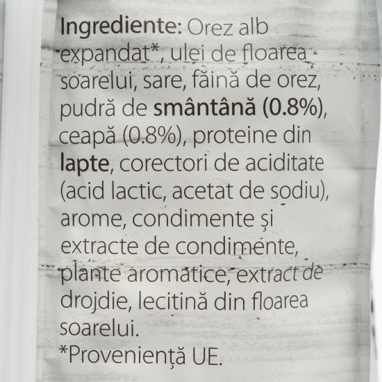 Mini-rondele din orez cu smântână și ceapă 45g