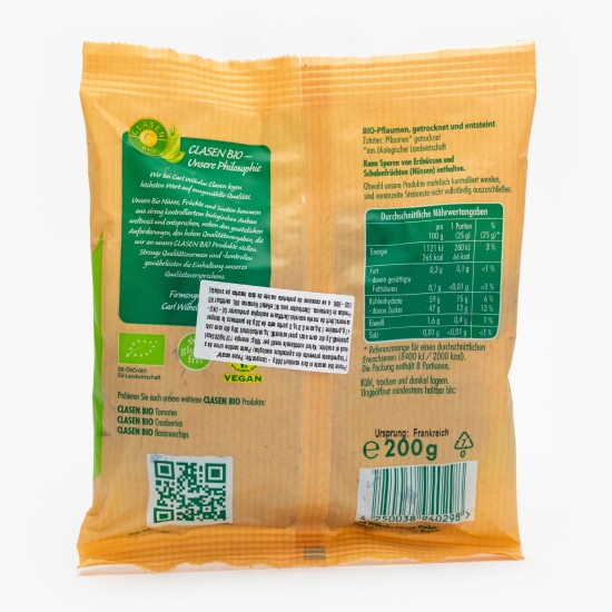 Prune eco uscate și fără sâmburi 200g