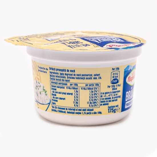 Brânză proaspată ușoară de vacă 175g