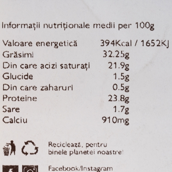 Brânză Graviera maturată 6 luni, cu chilli 200g