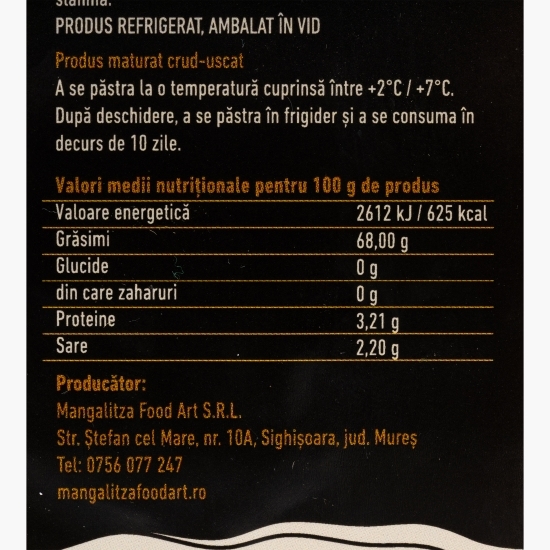 Pancetta mangalița 350g