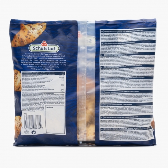 Mini croissant cu ciocolată și cremă de alune 8x45g