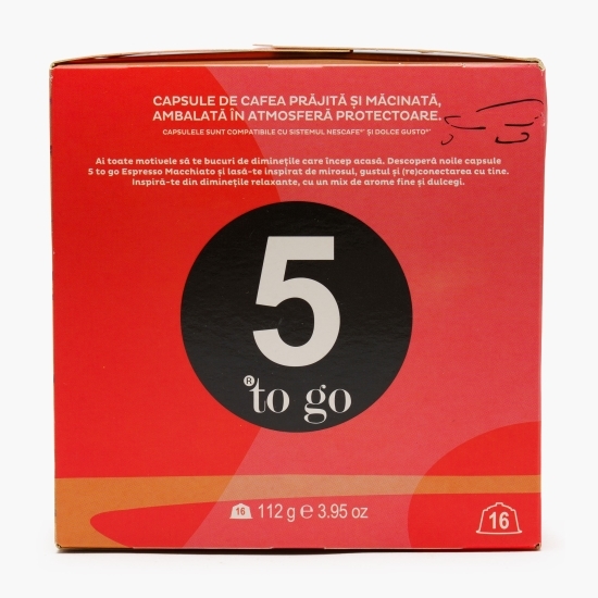 Espresso, 16 băuturi, capsule cafea