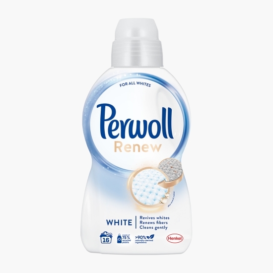 Detergent lichid pentru haine albe Renew White, 16 spălări, 960ml