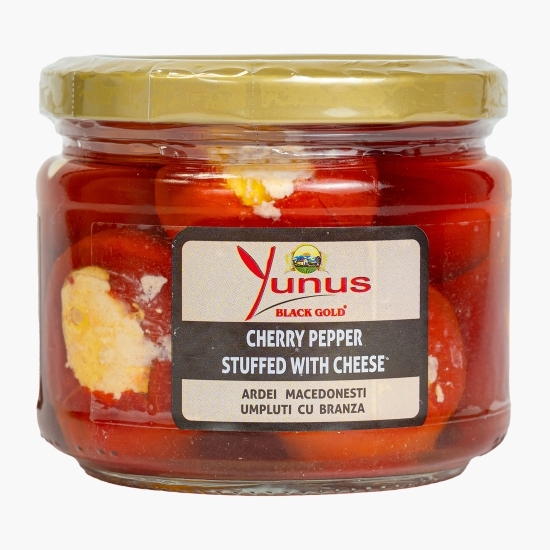 Ardei cherry umpluți cu brânză, 290g