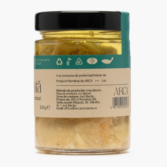 Marinată de păstrăv în ulei cu ierburi de Provence, 300g
