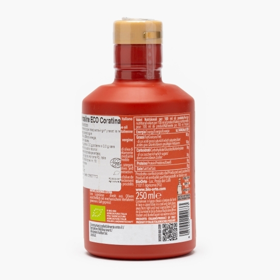 Ulei măsline extravirgin eco Coratina 250ml