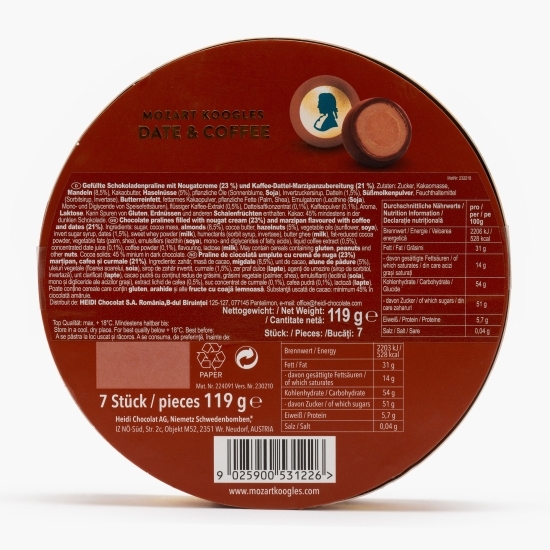 Praline Date-Coffee Gift Box, 119g