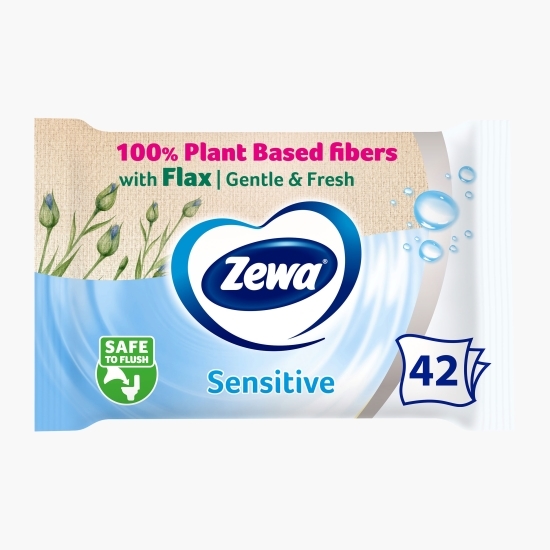 Hârtie igienică umedă Sensitive 42 buc