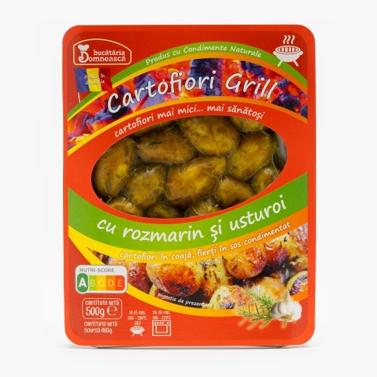 Cartofiori pentru grill și cuptor, cu rozmarin și usturoi 500g