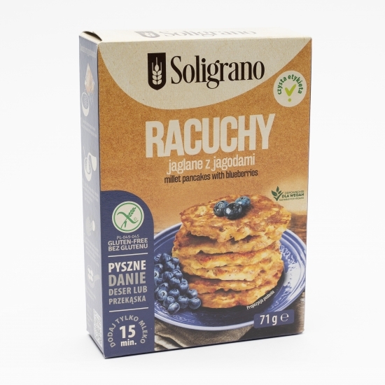 Mix clătite din mei cu afine fără gluten 71g