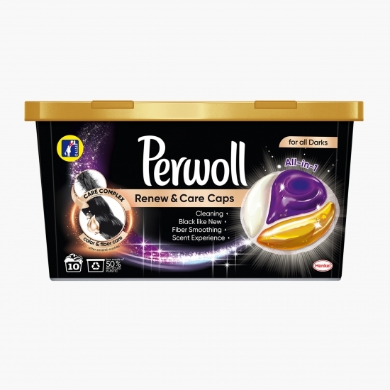 Detergent de rufe capsule pentru haine negre Black, 10 spălări