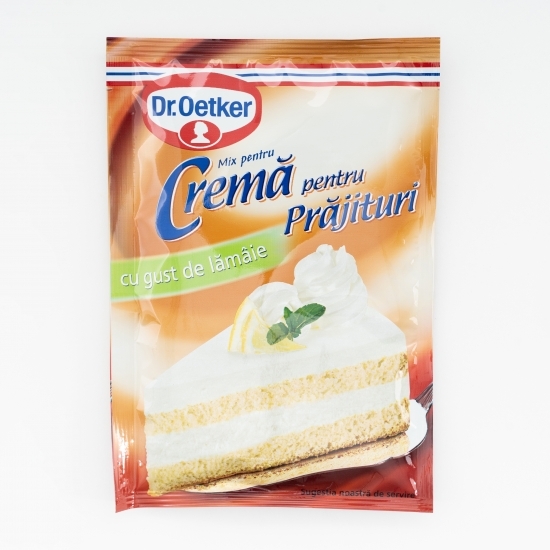 Mix de cremă pentru prăjituri cu gust de lămâie 50g