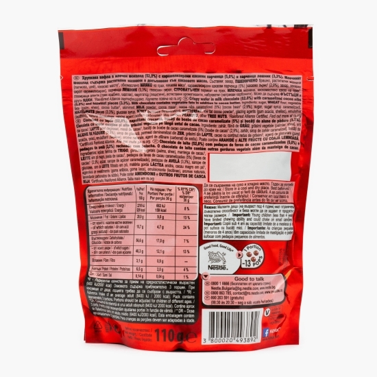 Biluțe de ciocolată cu alune de pădure și napolitană Pops 110g