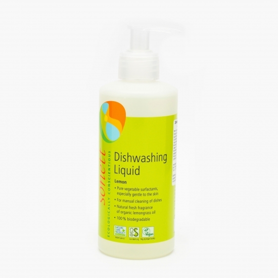 Detergent eco pentru spălat vase, lămâie 300ml