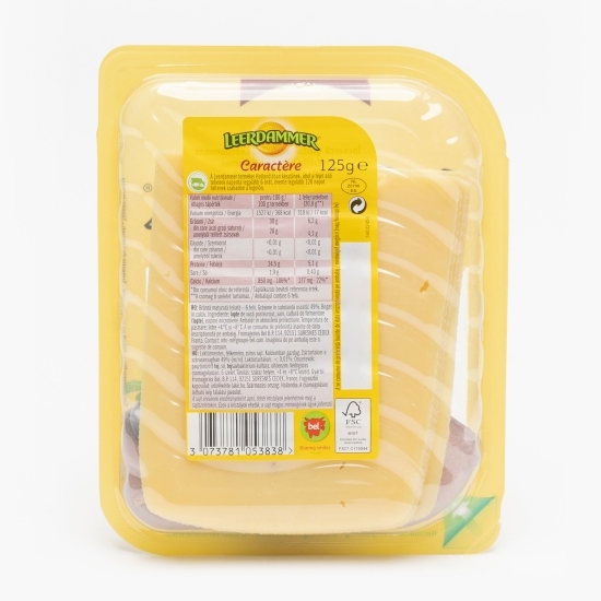 Brânză semitare felii Caractère 125g