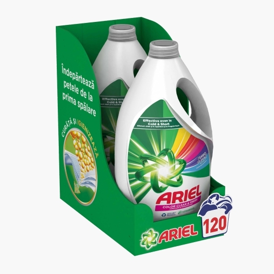 Detergent de rufe lichid Color Clean & Fresh, 6l, 120 spălări
