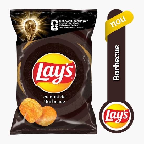 Chipsuri din cartofi cu barbeque 125g