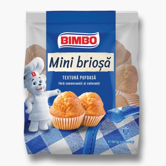 Mini brioșă 9x29g (261g)