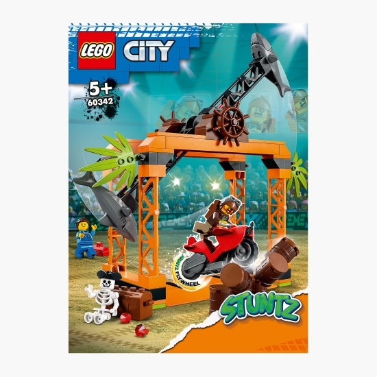 Provocarea de cascadorii Atacul rechinului, 60342 City Stuntz, +5 ani