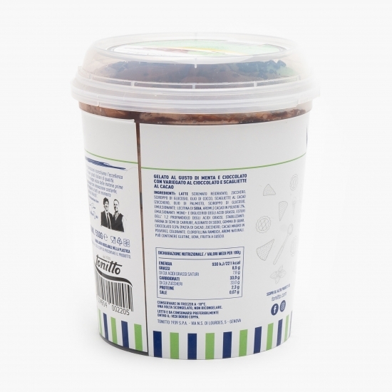 Înghețată cu mentă și ciocolată 500g