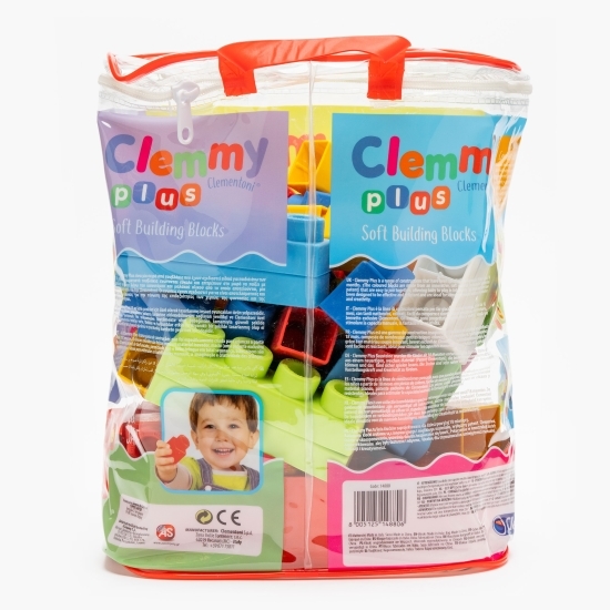 Plasă Clemmy Plus cu 60 cuburi, +18 luni