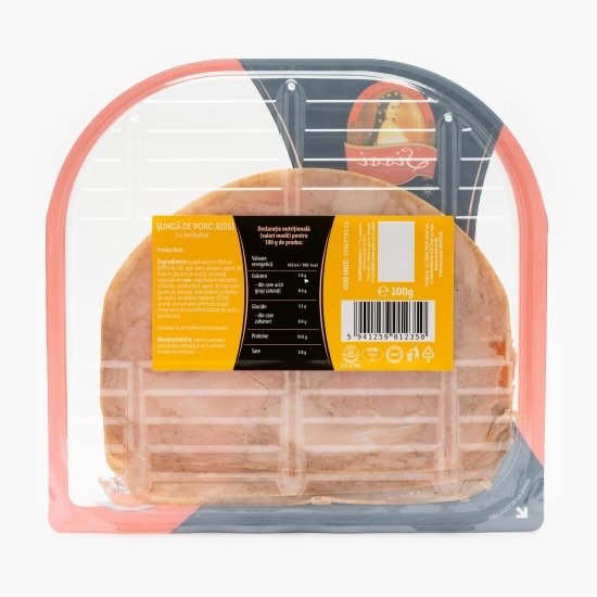 Șuncă de porc cu ienibahar 100g