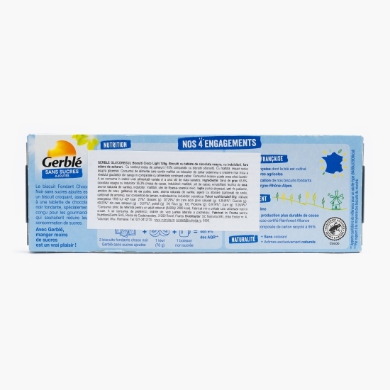 Biscuiți dietetici Cioco Light, fără zahăr adăugat 126g
