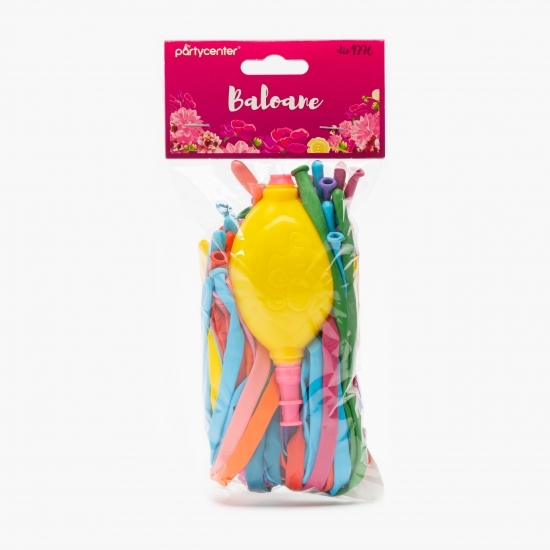 Baloane modelaj cu pompiță 50 buc