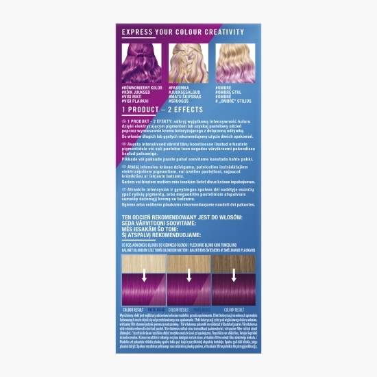 Vopsea de păr semi-permanentă Ultra Brights 094 Purple punk 80ml