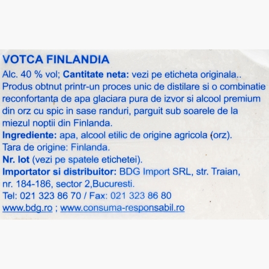 Vodcă 40% alc. 0.2l