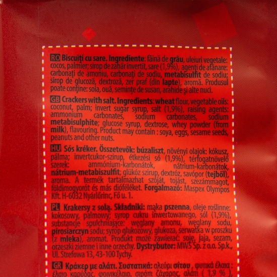 Biscuiți cu sare 370g