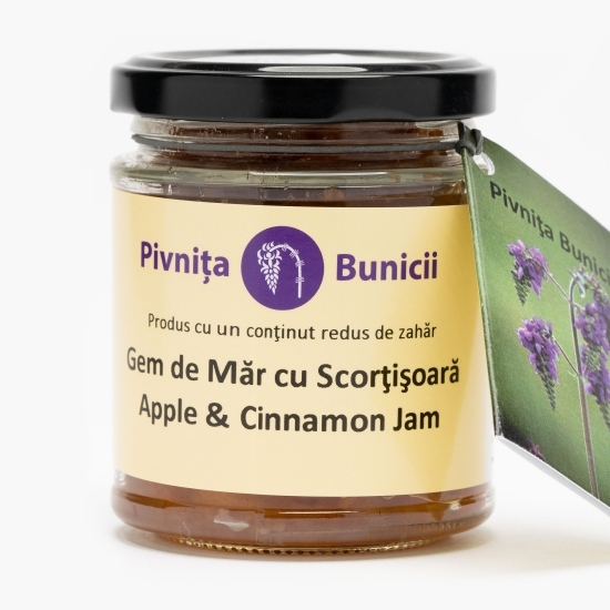 Gem de măr cu scorțișoară 190g