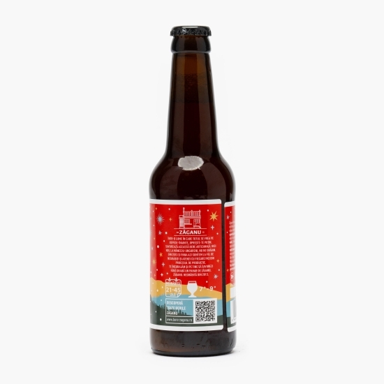 Bere roșie nefiltrată Winter Ale, 0.33l