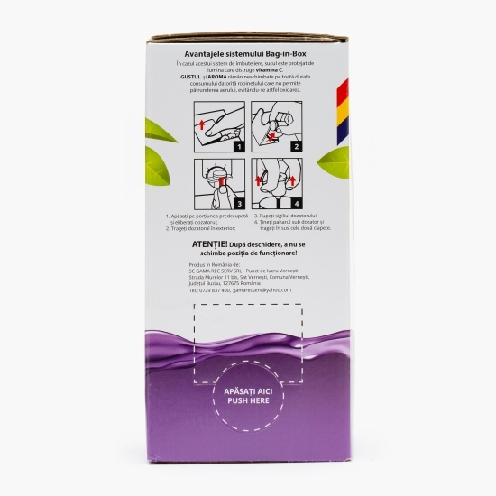 Suc de aronia, bag in box 2l