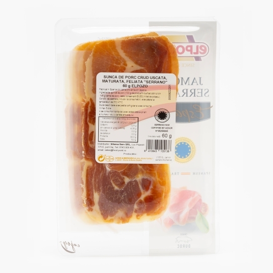 Șuncă Serrano felii 60g